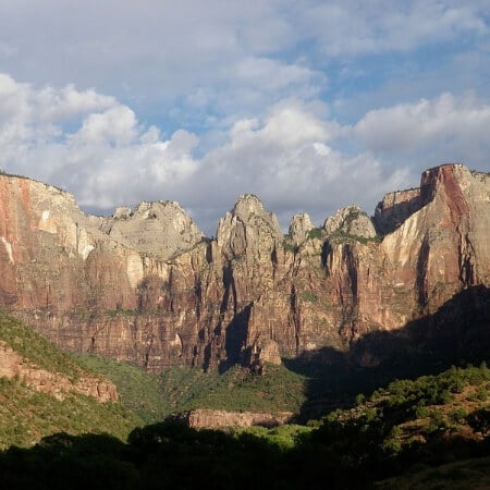 Towers of the Virgin. Image Credit: Zion National Park.